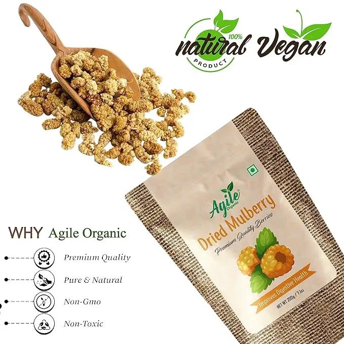 Agile Organic® Naturally Sweet Dried Mulberry Agile Organic