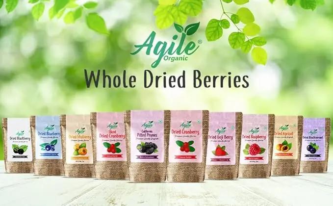 Agile Organic® Naturally Sweet Dried Mulberry Agile Organic