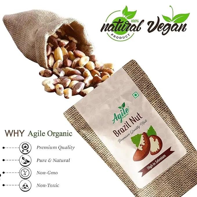 Agile Organic® Jumbo Brazil Nuts Agile Organic