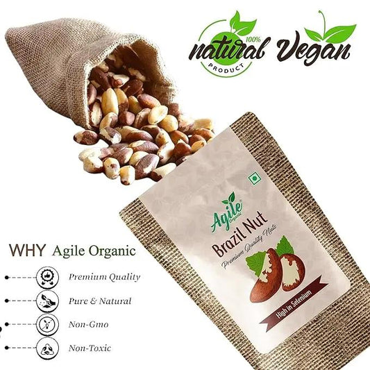Agile Organic® Jumbo Brazil Nuts Agile Organic