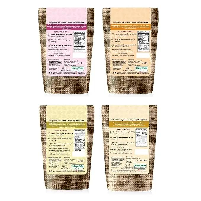 Agile Organic® Seed Cycling Seeds Combo Agile Organic