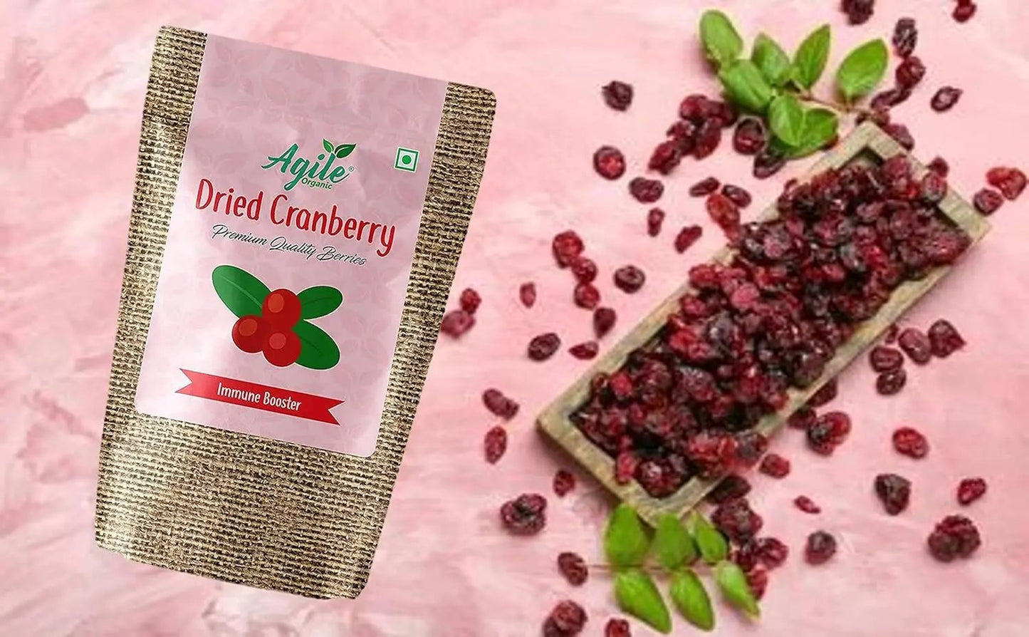 Agile Organic® Whole Cranberries Agile Organic