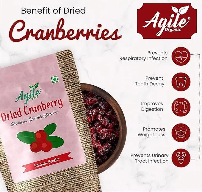 Agile Organic® Whole Cranberries Agile Organic
