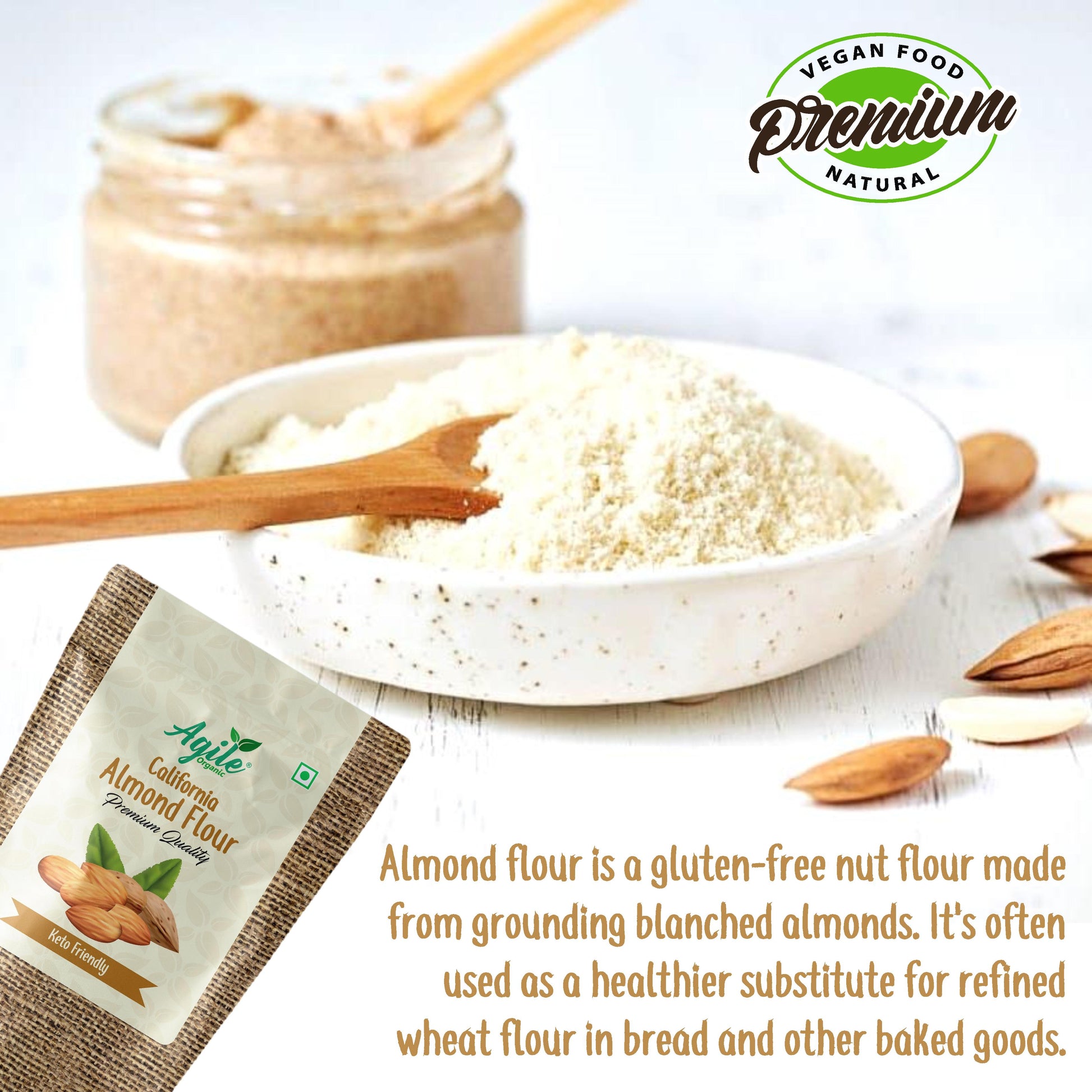 Agile Organic® Almond Flour Agile Organic