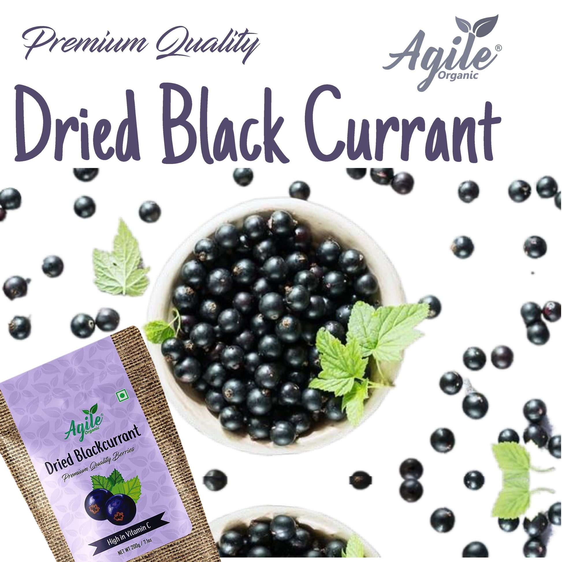 Agile Organic® Black Currant Agile Organic