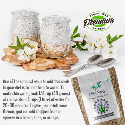 Agile Organic® Chia Seeds Agile Organic