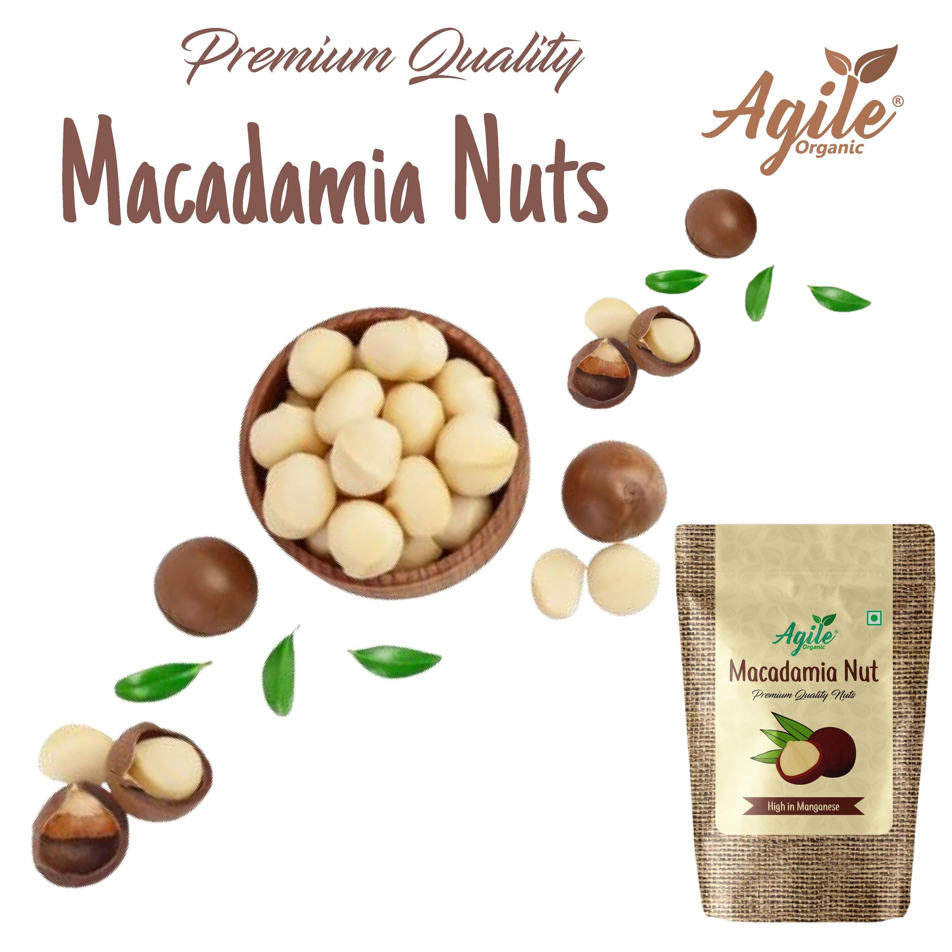 Agile Organic® Hazelnuts Agile Organic