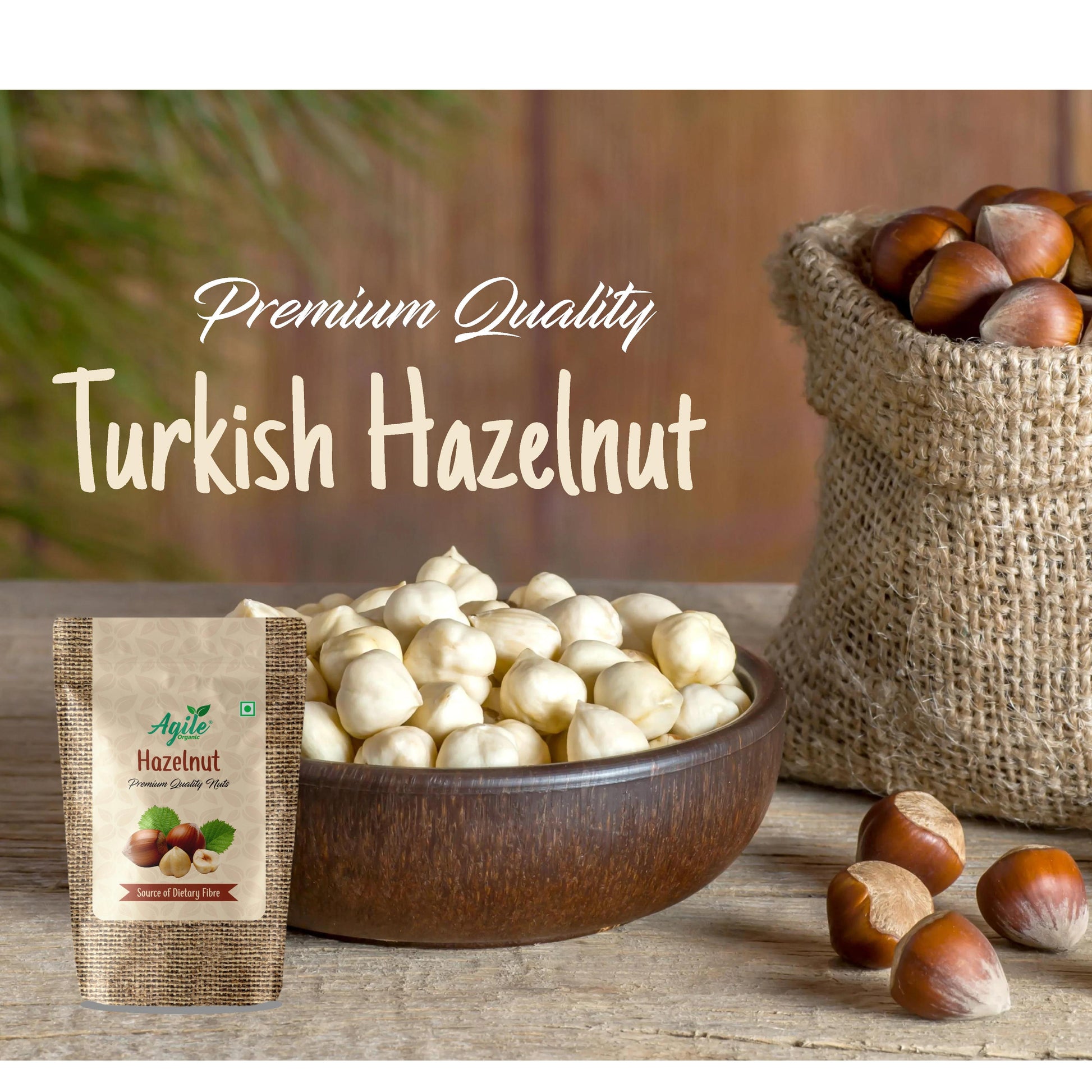 Agile Organic® Hazelnuts Agile Organic