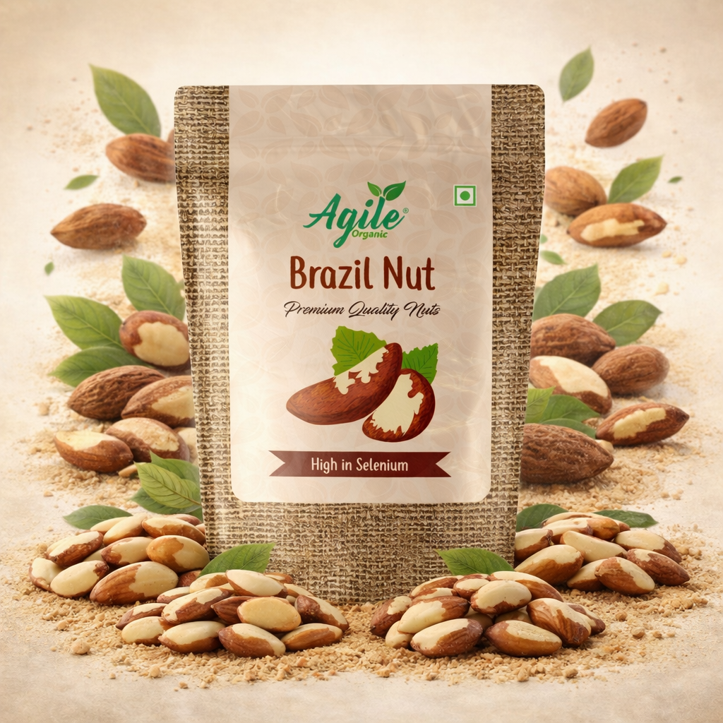 Agile Organic Brazil Nut packaging