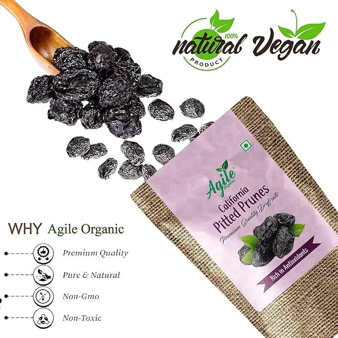 Agile Organic® California Pitted Prunes Agile Organic