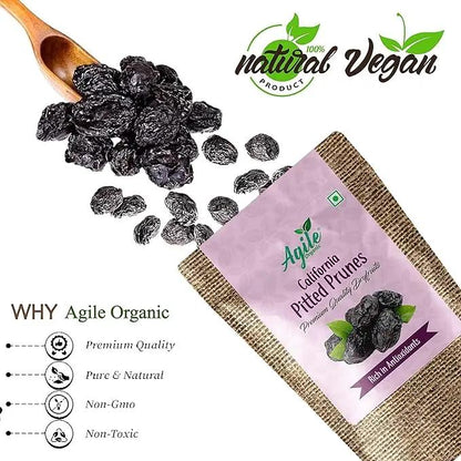 Agile Organic® California Pitted Prunes Agile Organic
