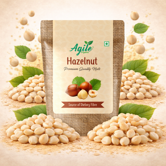Agile Organic hazelnut packaging